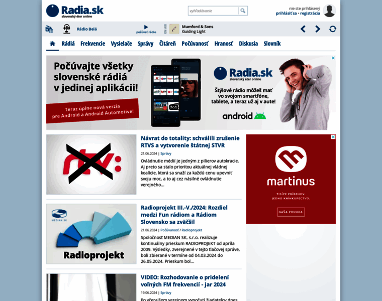 Radia.sk thumbnail