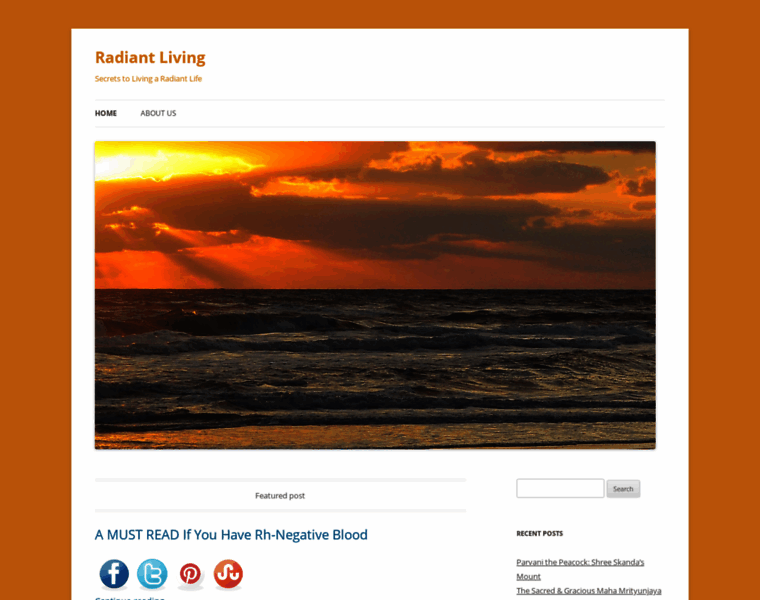 Radiant-living.net thumbnail