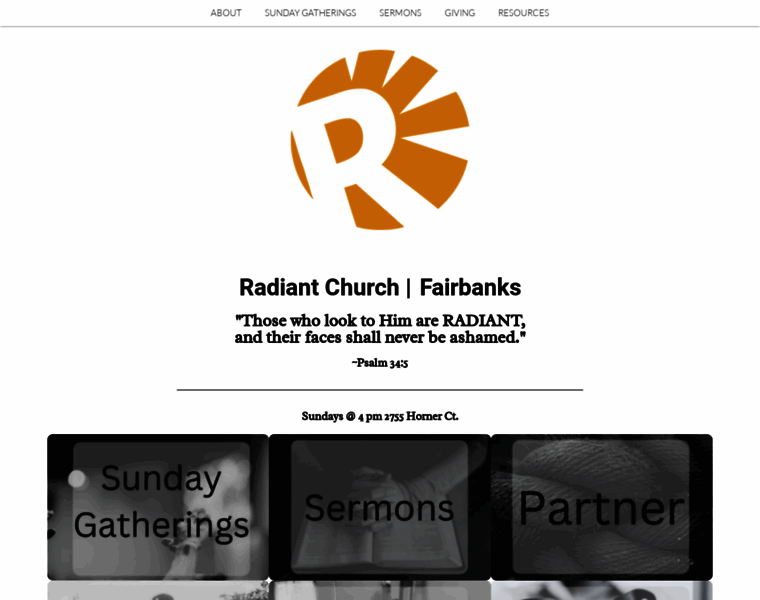 Radiantfairbanks.org thumbnail