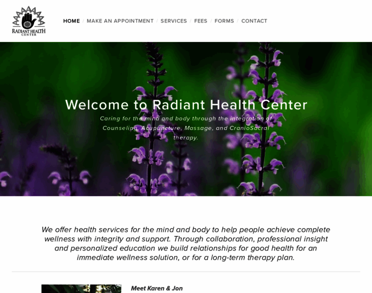 Radianthealthcenter.info thumbnail