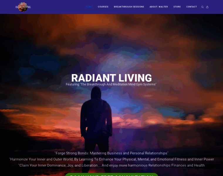 Radiantliving.com thumbnail
