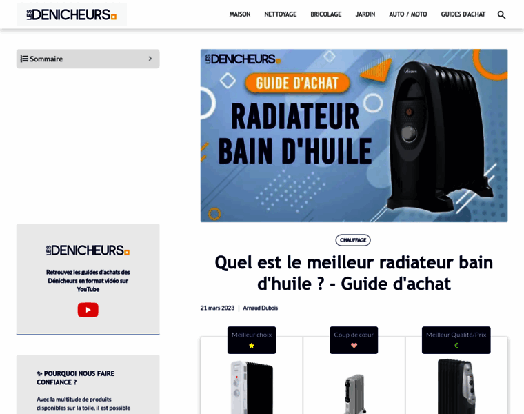 Radiateur-bain-huile.com thumbnail