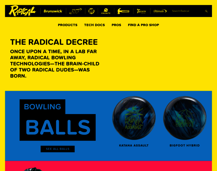 Radicalbowling.com thumbnail