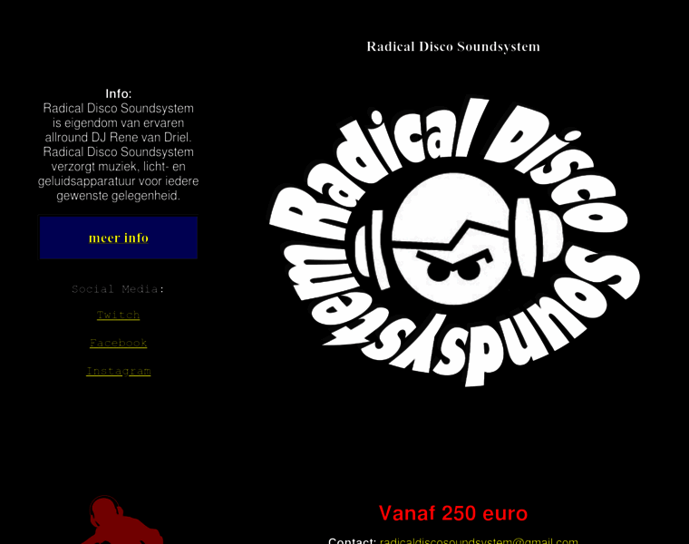 Radicaldiscosoundsystem.nl thumbnail
