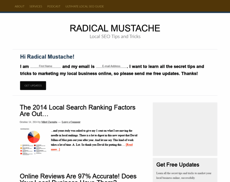 Radicalmustache.com thumbnail