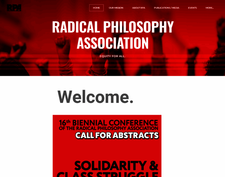 Radicalphilosophyassociation.org thumbnail