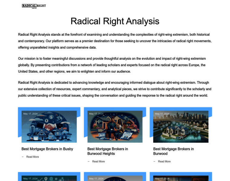 Radicalrightanalysis.com thumbnail