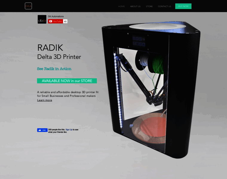 Radik3dprinter.com thumbnail