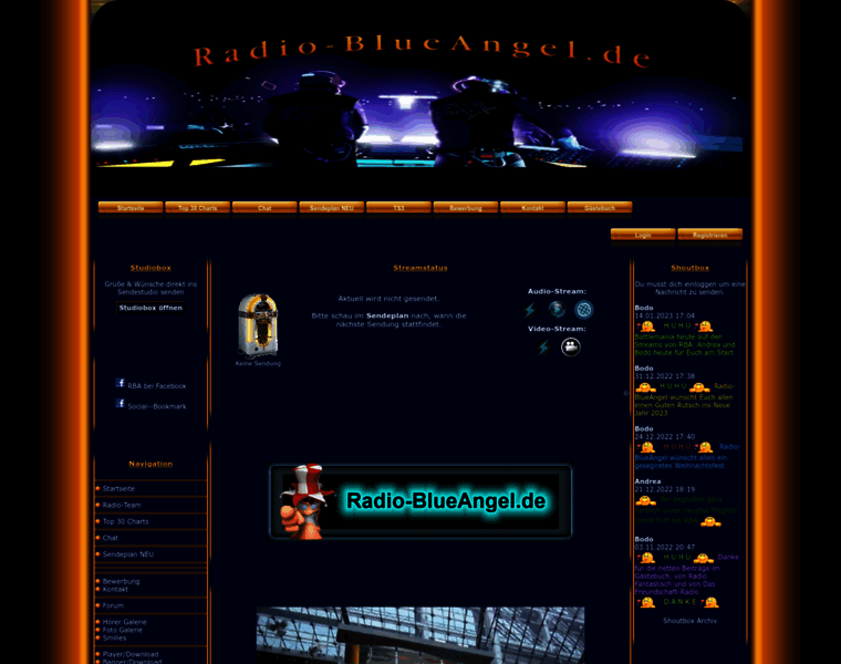 Radio-blueangel.de thumbnail
