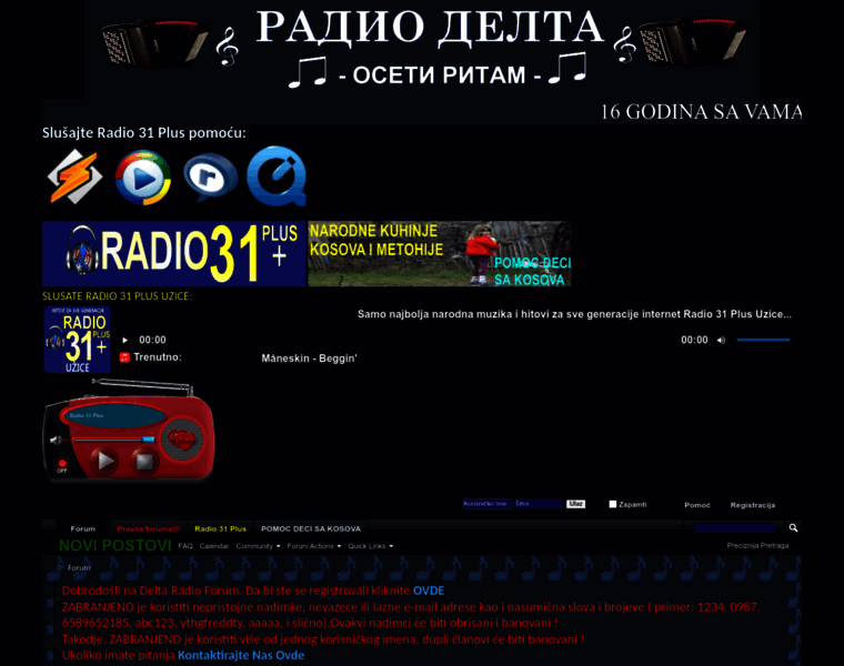 Radio-delta31.com thumbnail