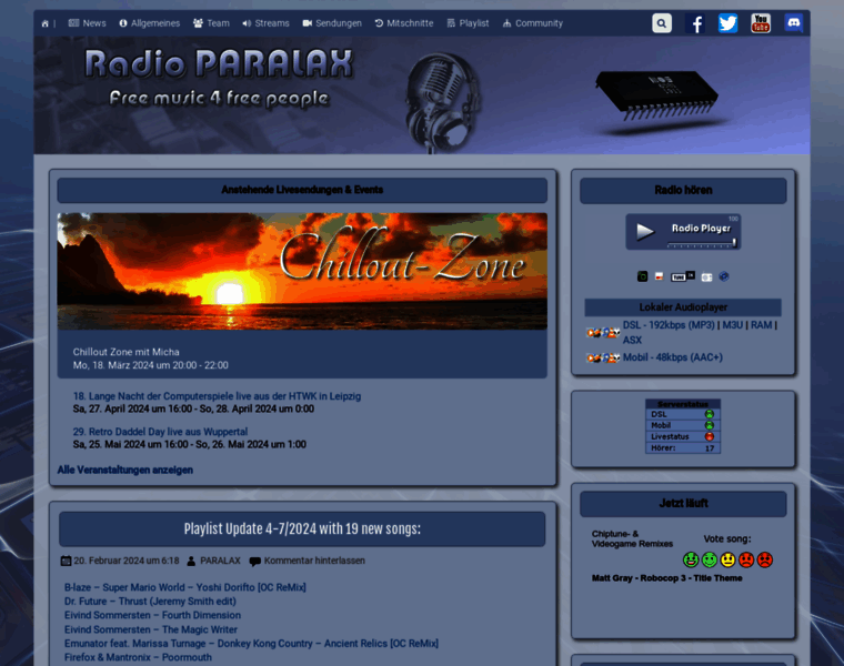 Radio-paralax.de thumbnail