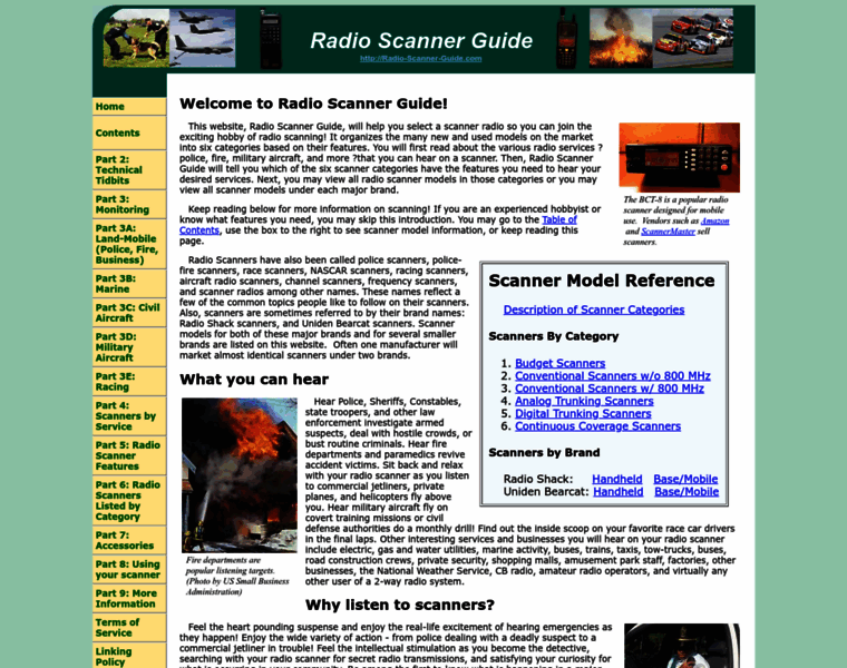 Radio-scanner-guide.com thumbnail