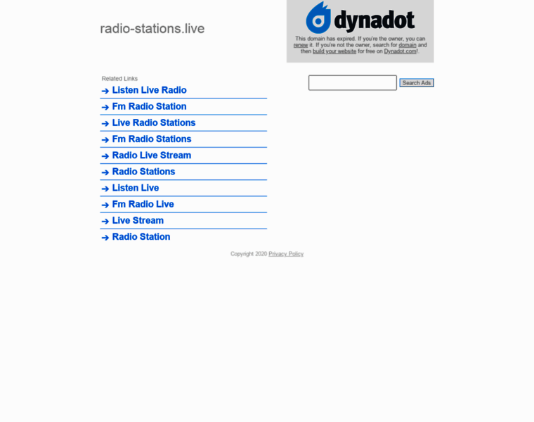 Radio-stations.live thumbnail