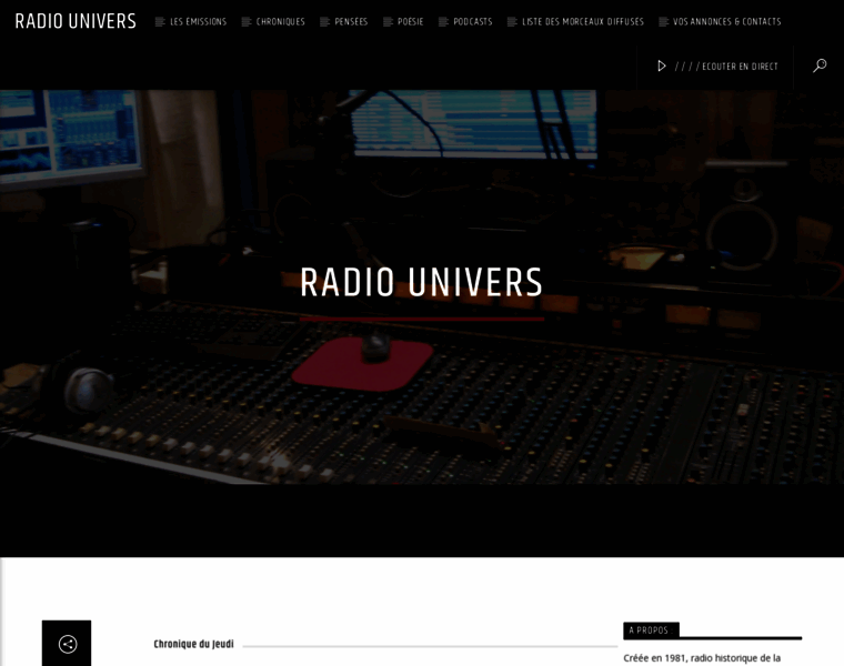 Radio-univers.com thumbnail