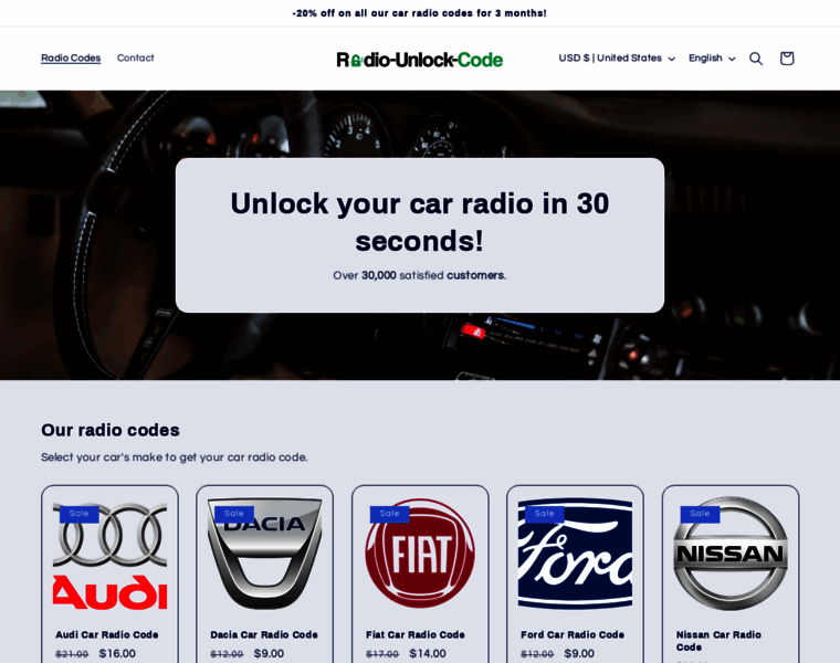 Radio-unlock-code.com thumbnail Radio-unlock-code.com thumbnail