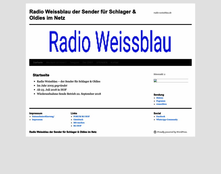 Radio-weissblau.de thumbnail