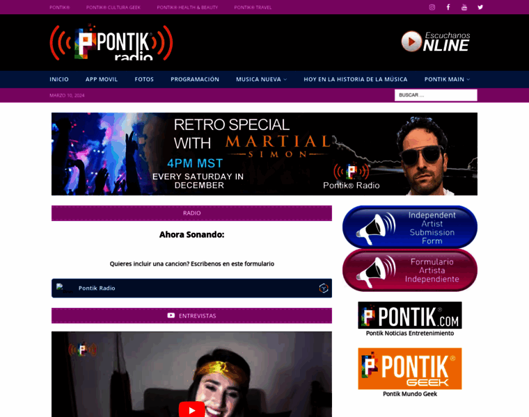 Radio.pontik.com thumbnail