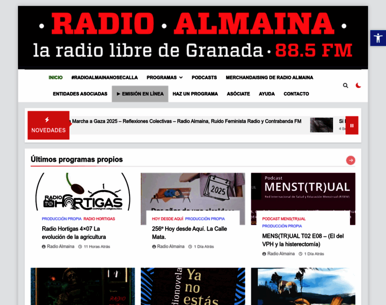 Radioalmaina.org thumbnail