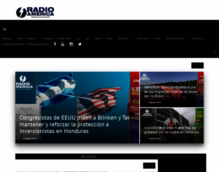Radioamerica.hn thumbnail