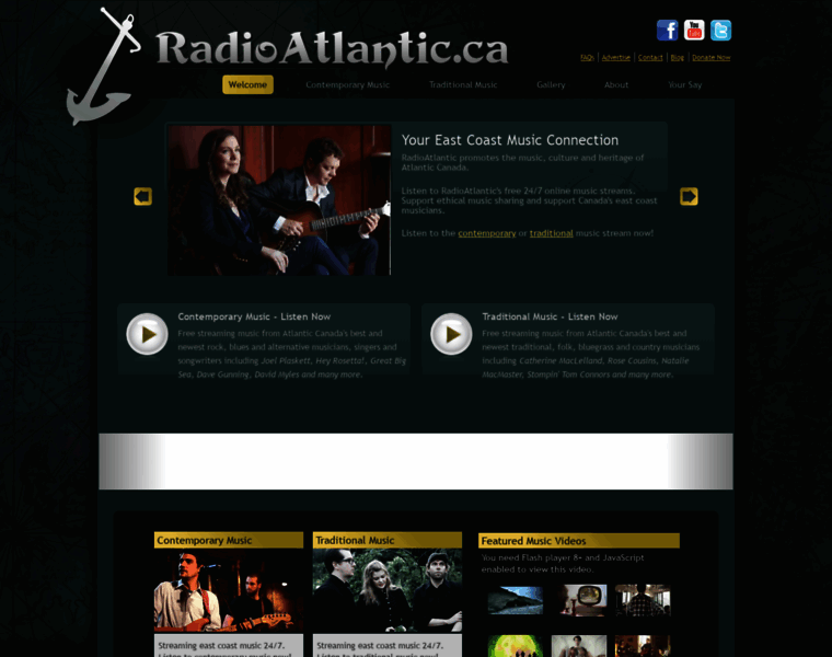 Radioatlantic.ca thumbnail