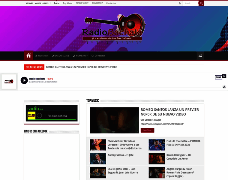 Radiobachata.net thumbnail