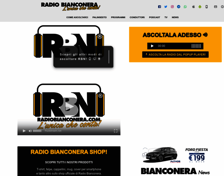 Radiobianconera.com thumbnail
