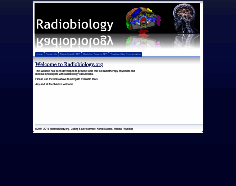 Radiobiology.org thumbnail