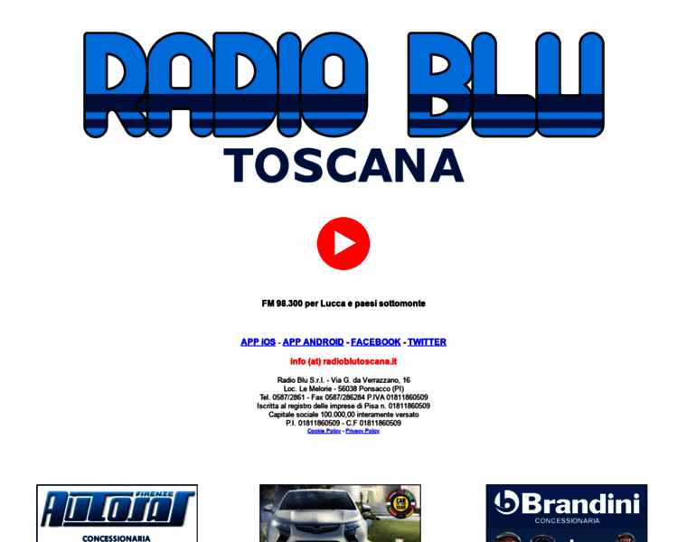 Radioblutoscana.it thumbnail