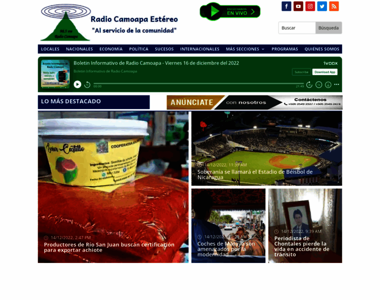 Radiocamoapa.com thumbnail