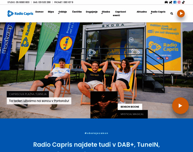Radiocapris.si thumbnail