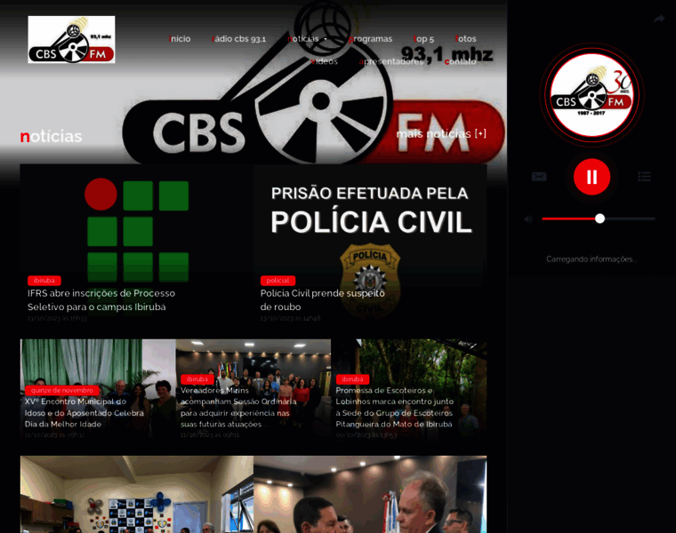 Radiocbs.com.br thumbnail