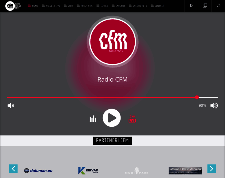 Radiocfm.ro thumbnail