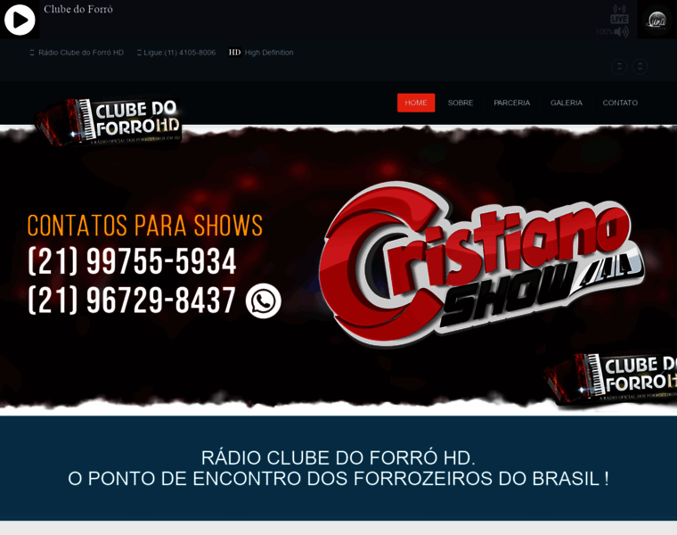 Radioclubedoforro.com.br thumbnail