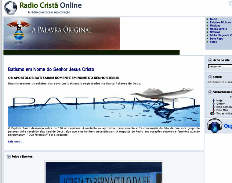 Radiocristaonline.com thumbnail