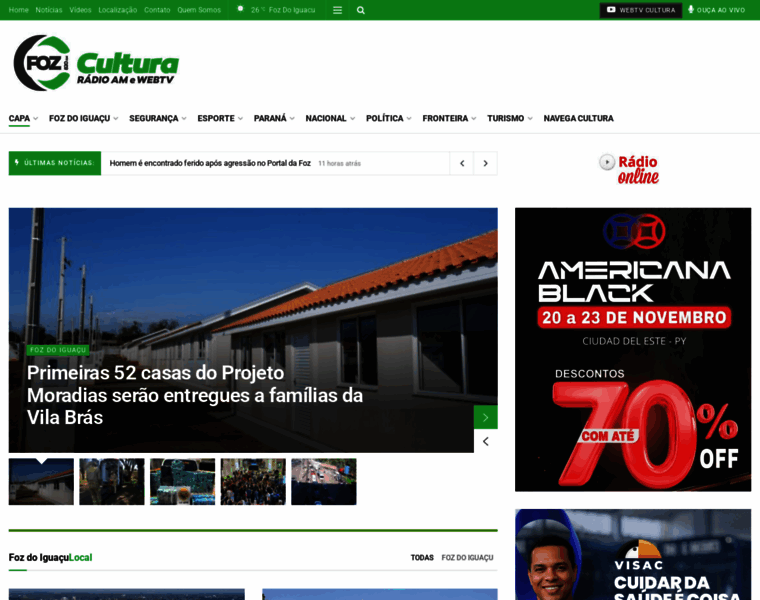 Radioculturafoz.com.br thumbnail