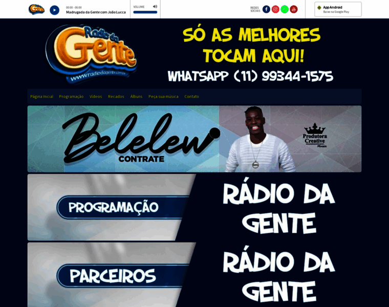 Radiodagente.com.br thumbnail