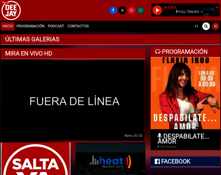 Radiodeejay.com.ar thumbnail