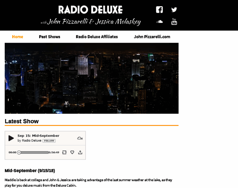 Radiodeluxewithjohnpizzarelli.com thumbnail