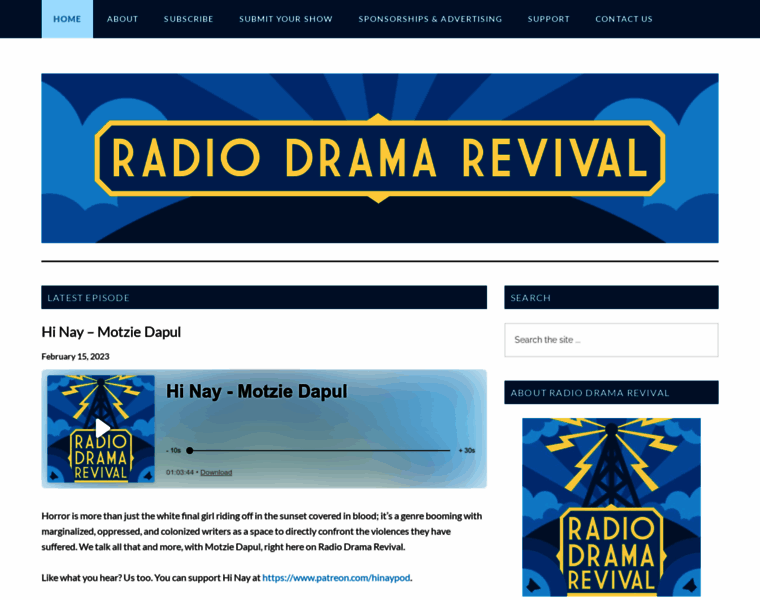 Radiodramarevival.com thumbnail