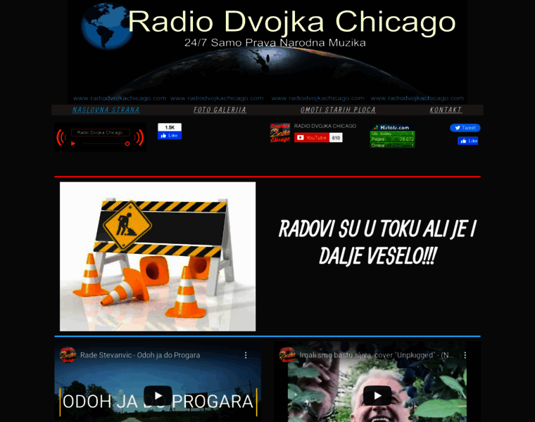 Radiodvojkachicago.com thumbnail