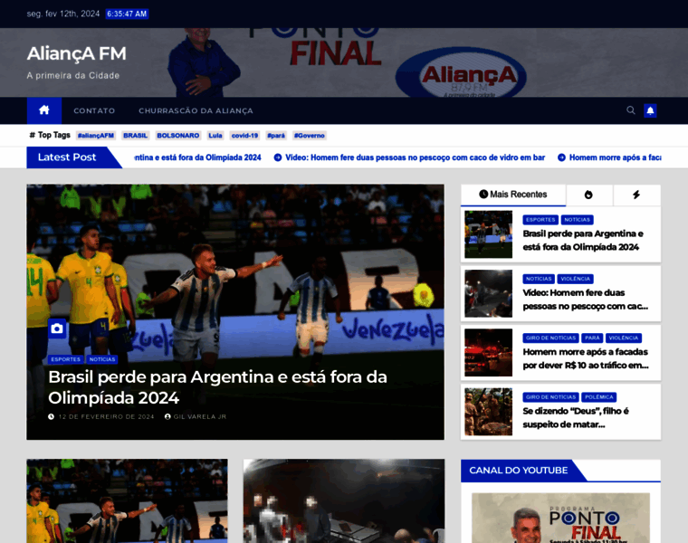 Radiofmalianca.com.br thumbnail