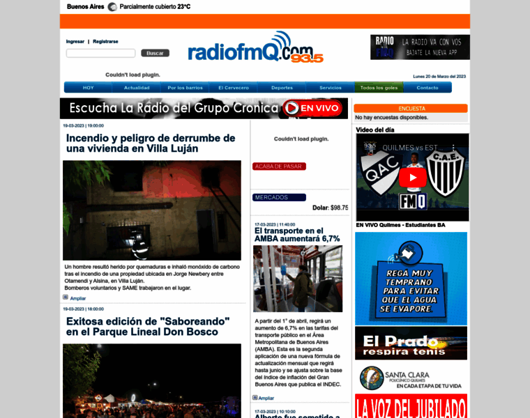 Radiofmq.com.ar thumbnail