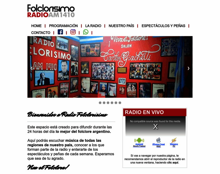 Radiofolclorisimo.com.ar thumbnail