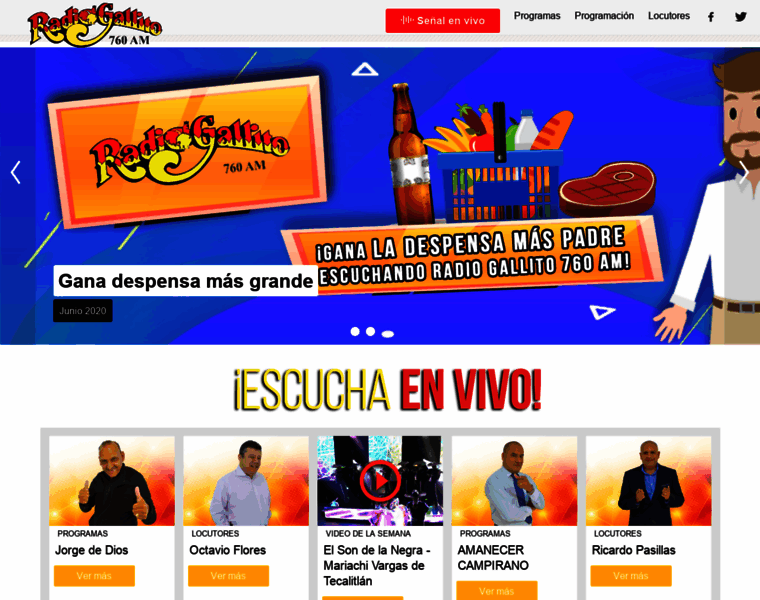Radiogallito.com.mx thumbnail