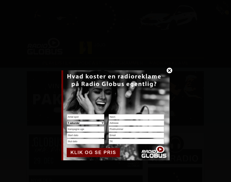 Radioglobus.dk thumbnail