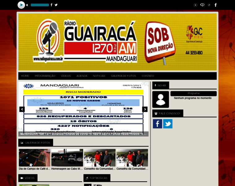 Radioguairaca.com.br thumbnail