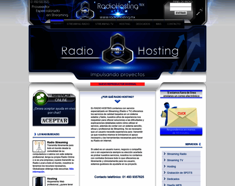Radiohosting.mx thumbnail