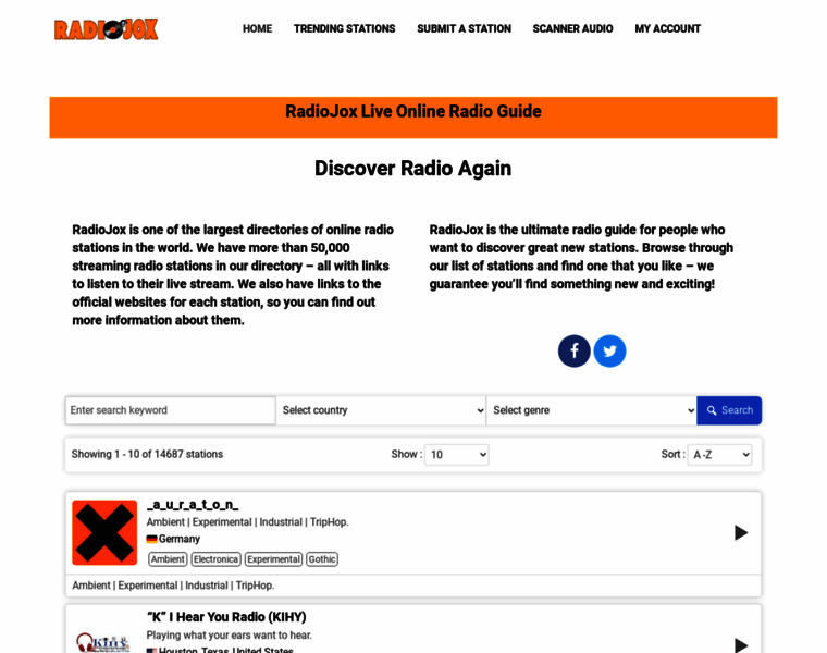 Radiojox.com thumbnail