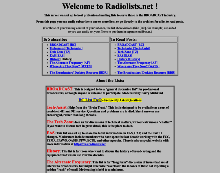 Radiolists.net thumbnail