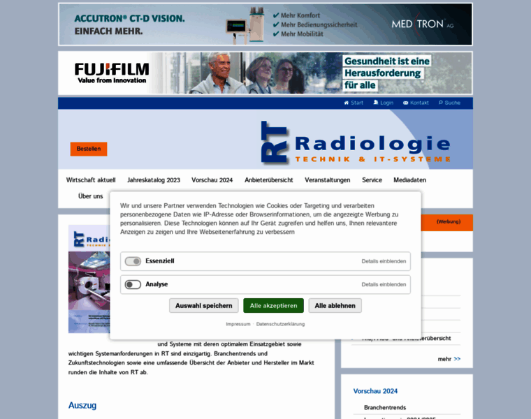 Radiologie-technik.de thumbnail